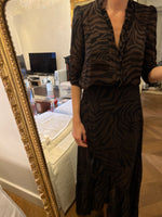Charger l'image dans la galerie, Ba&amp;sh - Blouse Léopard marron et noire
