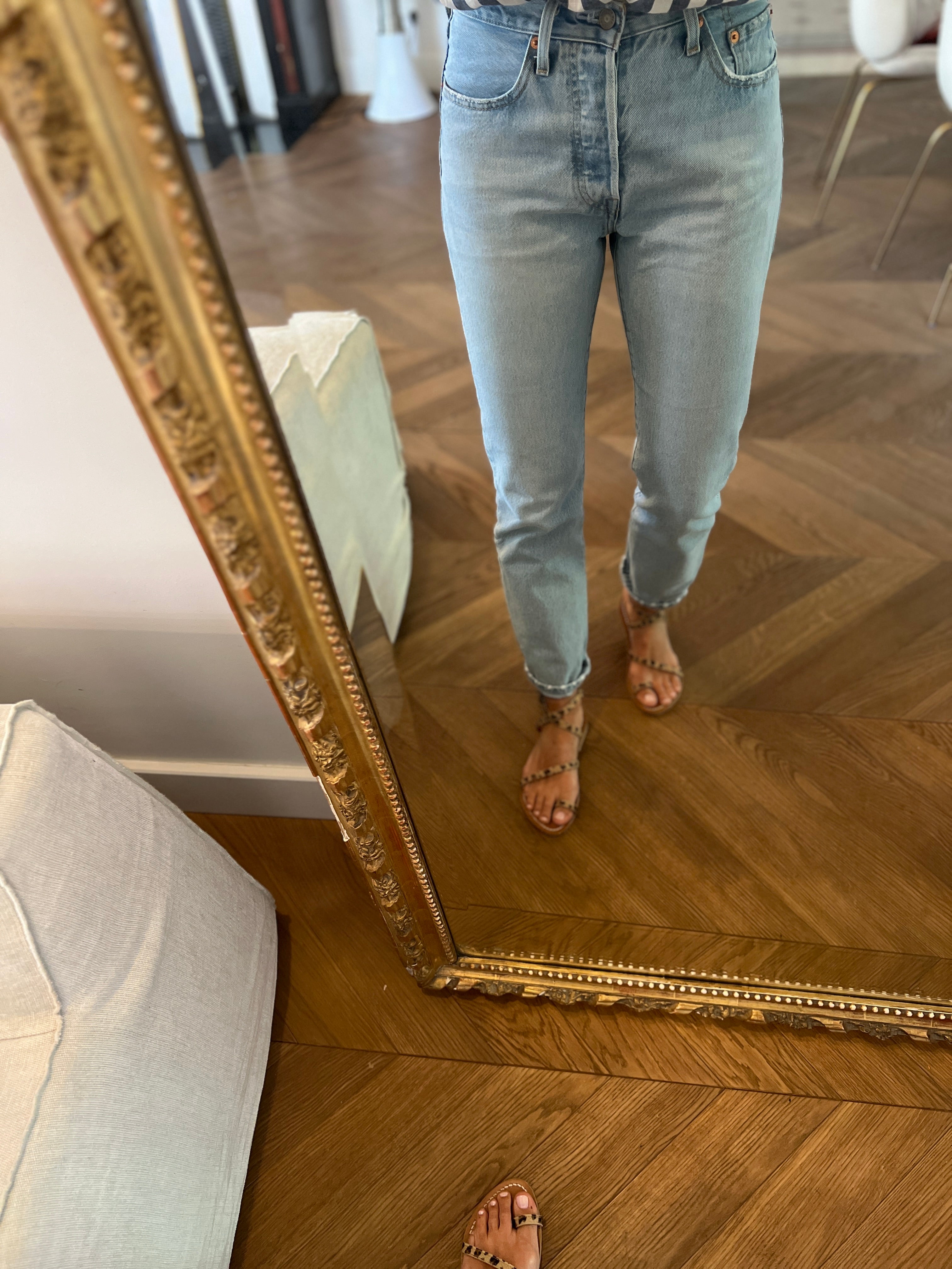 Jean Levis 501 bleu clair