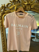 Charger l&#39;image dans la galerie, Aurianne Sinacola T shirt Balmain rose
