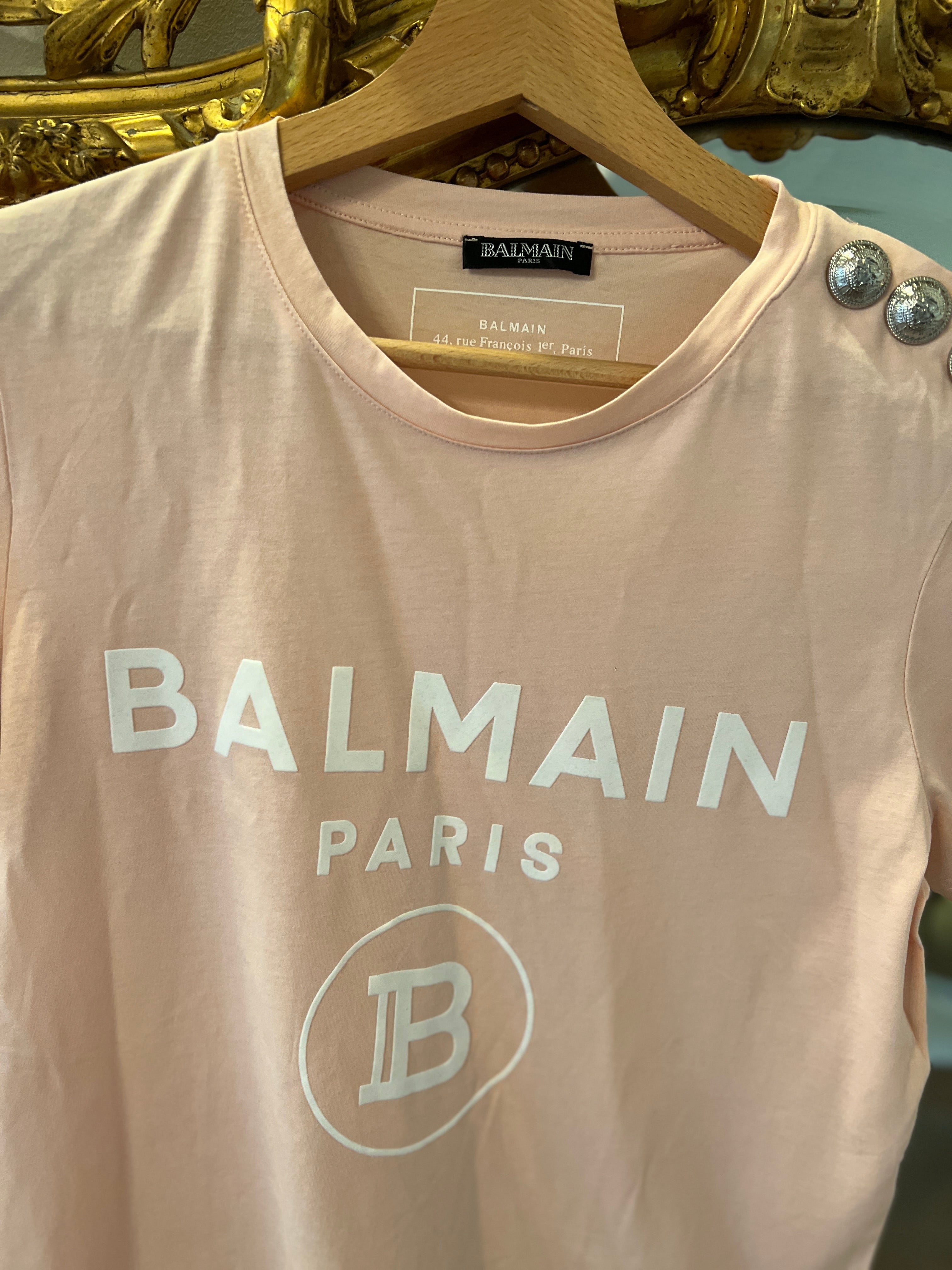 Aurianne Sinacola T shirt Balmain rose