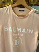 Charger l&#39;image dans la galerie, Aurianne Sinacola T shirt Balmain rose
