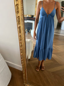 Robe Pull&Bear bleu électrique