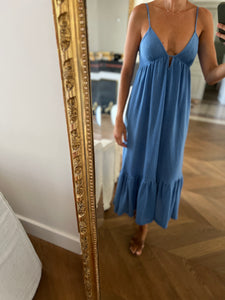 Robe Pull&Bear bleu électrique