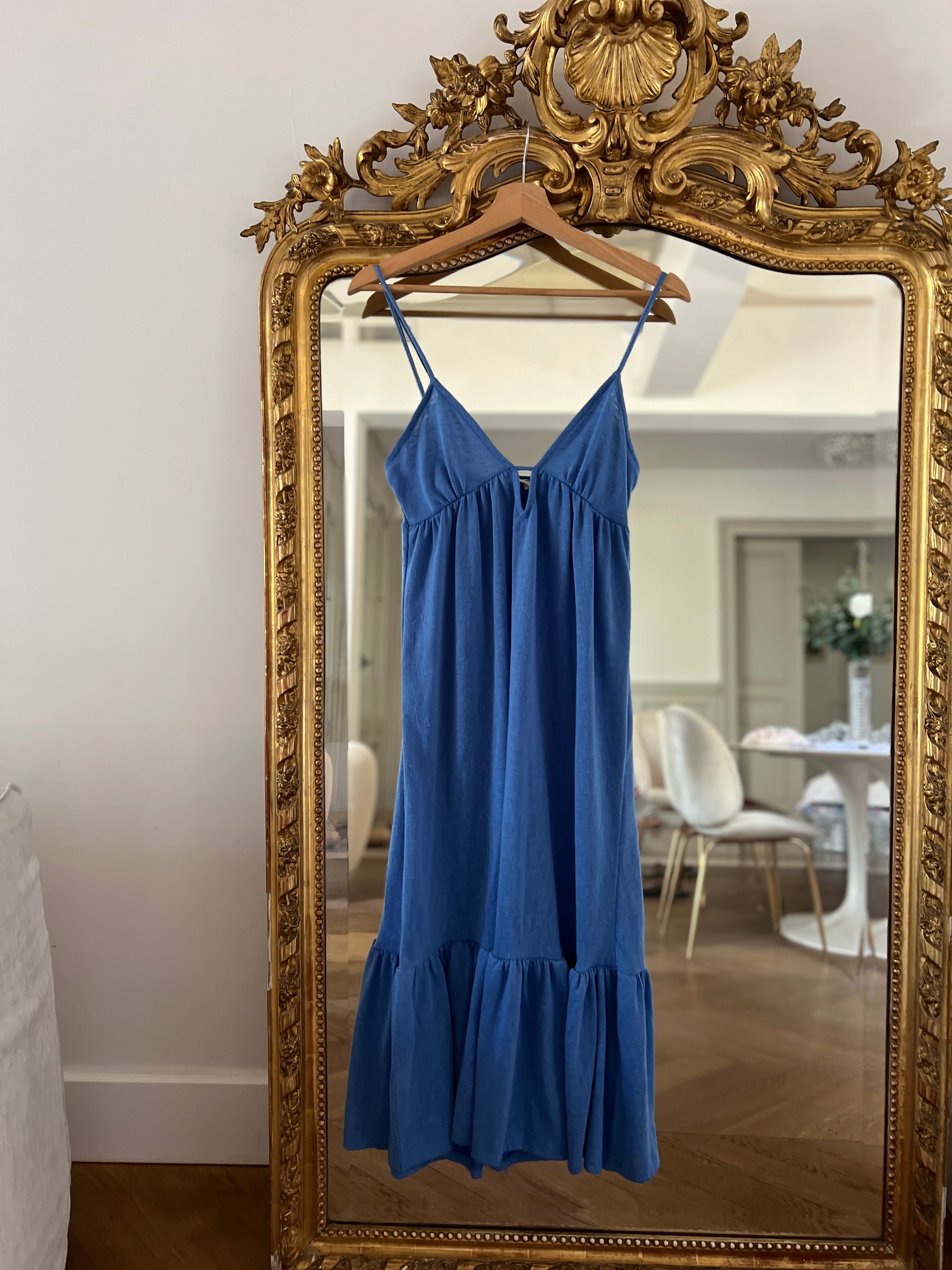 Robe Pull&Bear bleu électrique