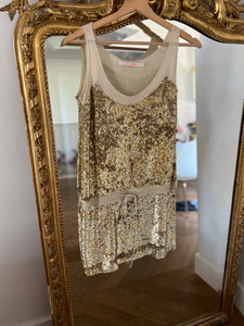 Robe Virginie Castaway à paillettes