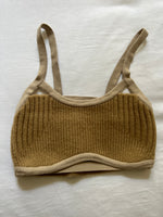 Charger l'image dans la galerie, Lucie Gabossi - Jacquemus Crop Top en maille beige
