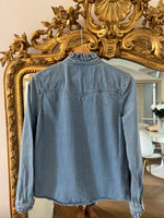 Charger l&#39;image dans la galerie, Chemise Claudie Pierlot en jean avec poches
