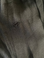 Charger l&#39;image dans la galerie, Pantalon Bash en lin noir fermeture eclair
