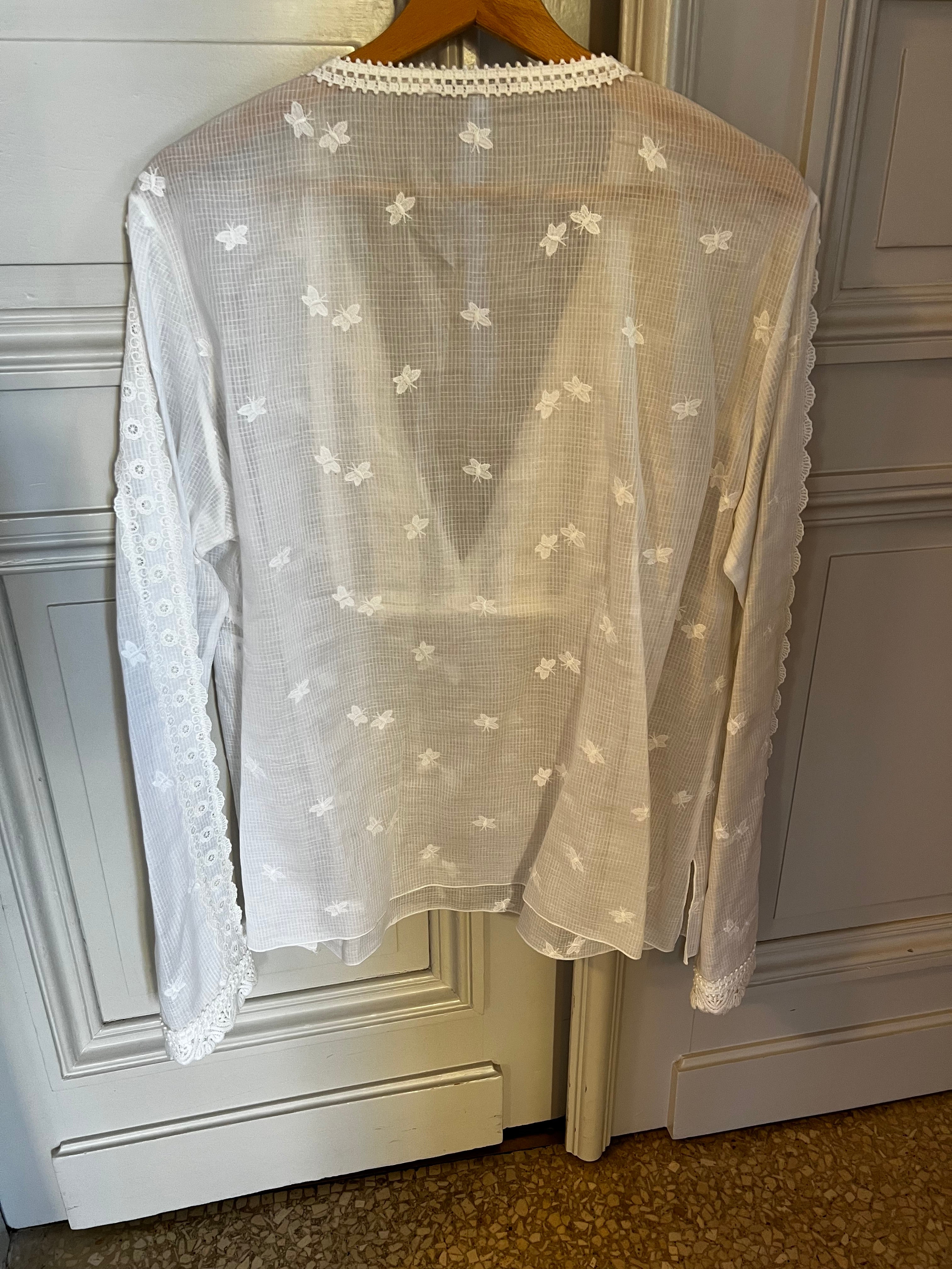 Blouse Andrew Gn blanche