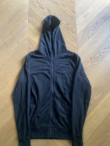 Charlotte Pirroni Homme gilet Zara noir à capuche – La Penderie de