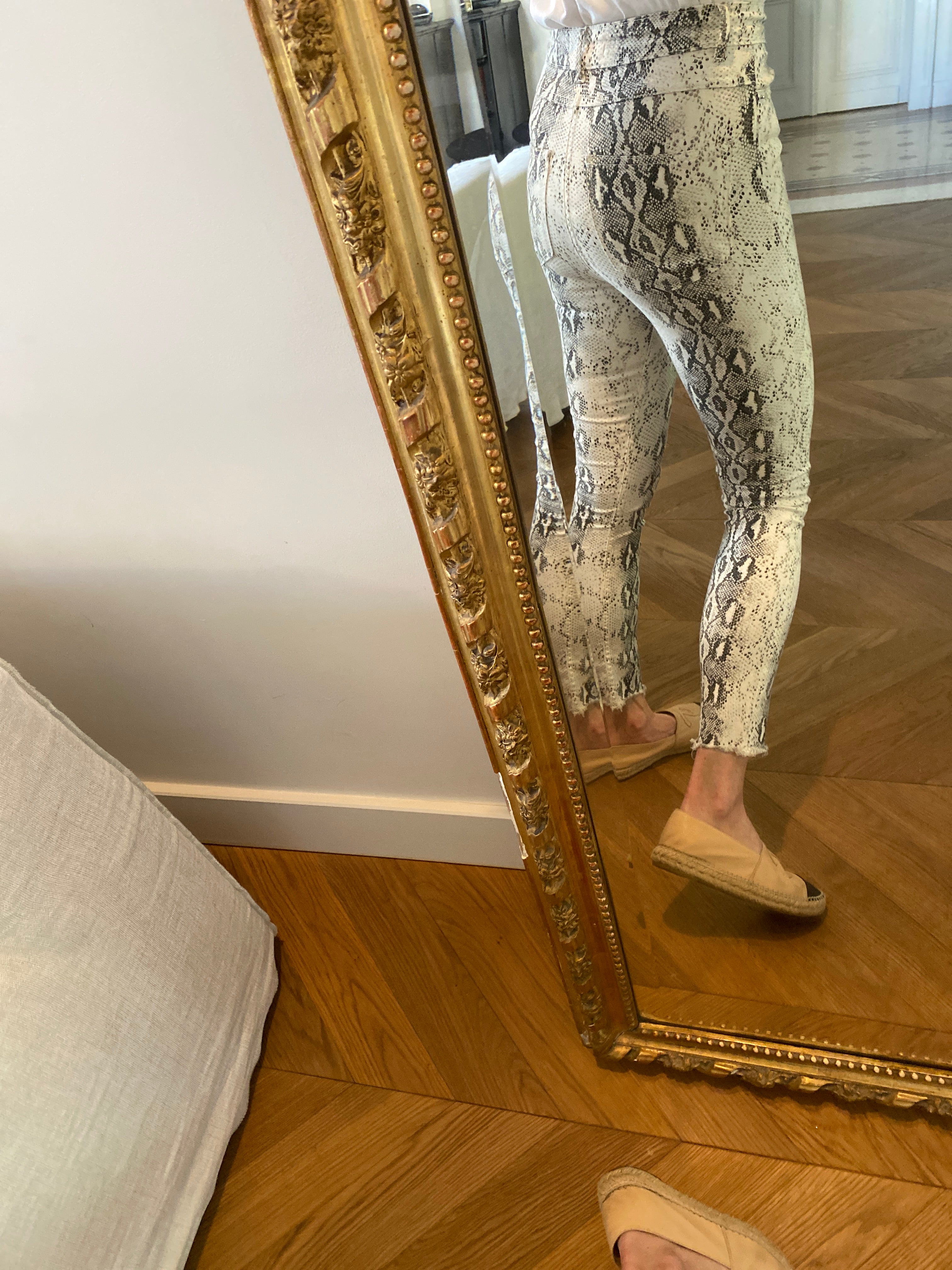 Charlotte Pirroni Pantalon blanc Zara classique – La Penderie de Jenna