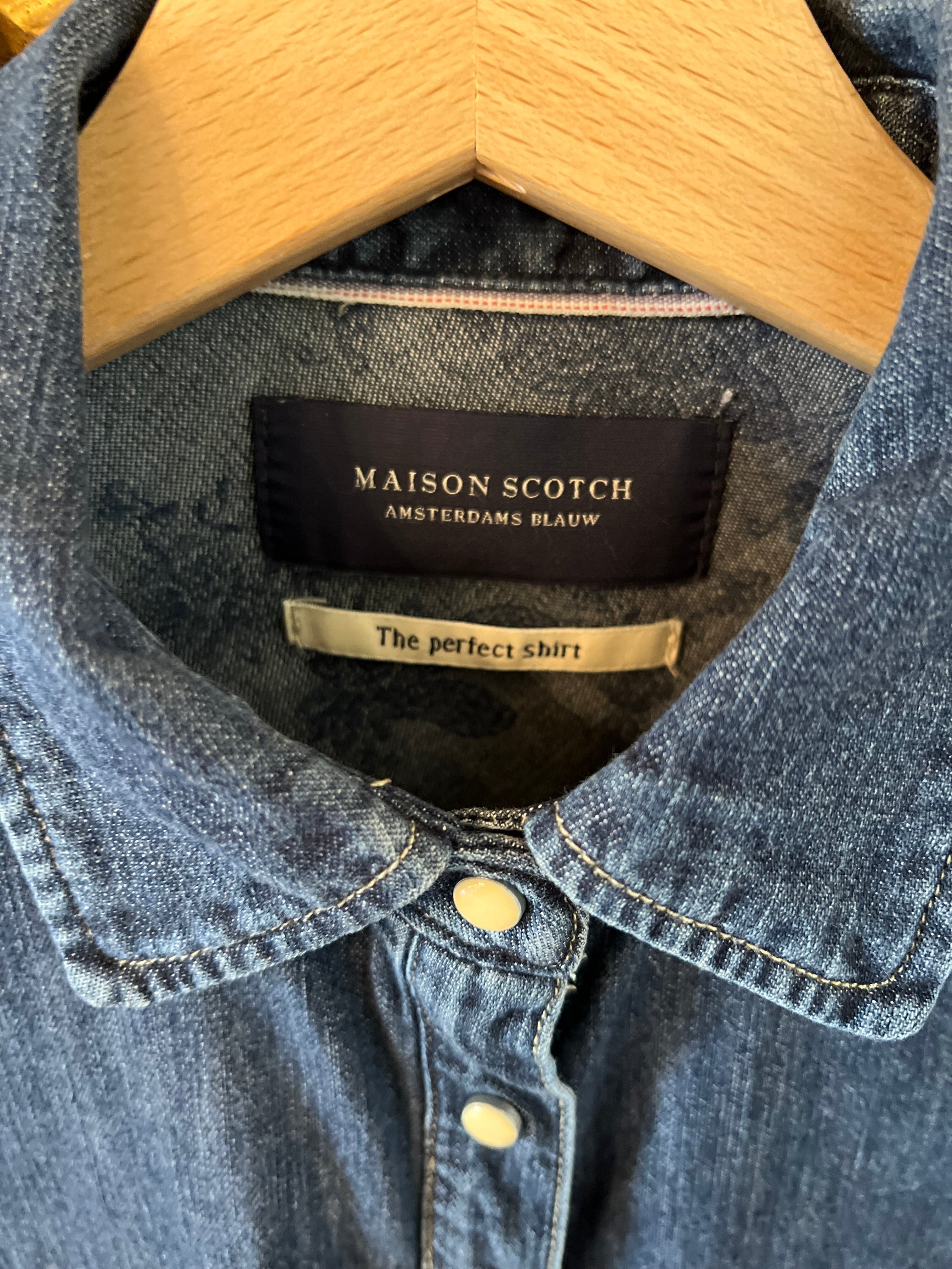 Chemise en jean Maison Scotch the perfect shirt