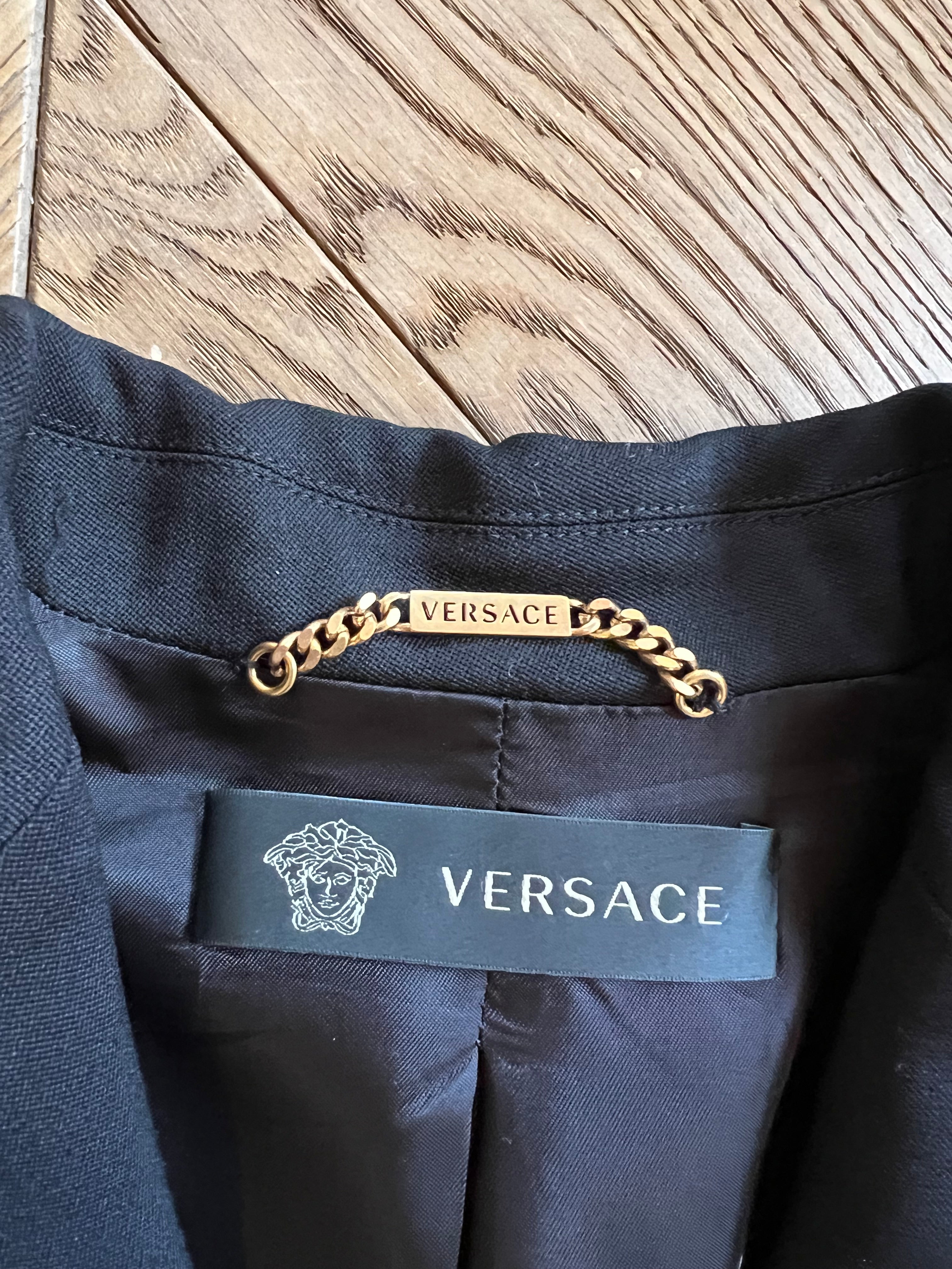 Ensemble tailleur pantalon et veste Versace