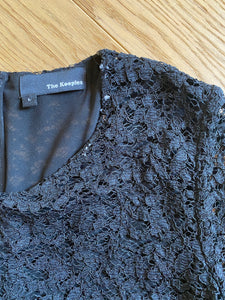 Robe noire The Kooples en dentelle