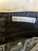 Charger l&#39;image dans la galerie, Jupe Asos en jean noire
