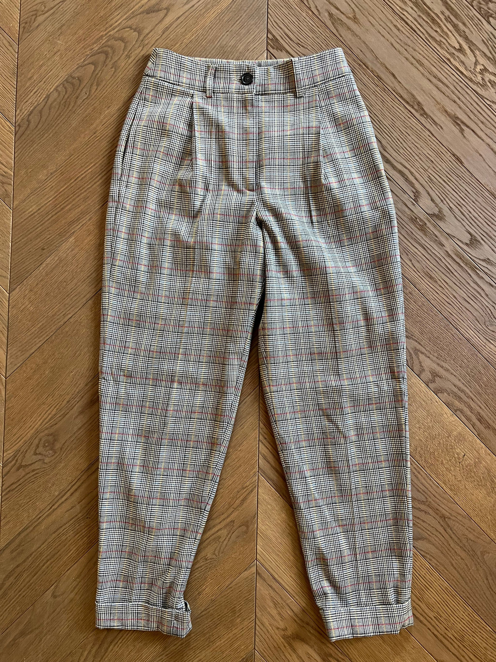 Pantalon Zara gris chiné – La Penderie de Jenna
