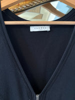 Charger l&#39;image dans la galerie, Robe Sandro noire avec zip
