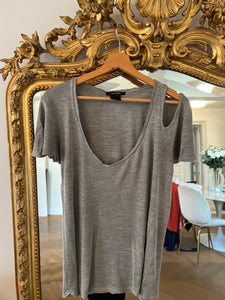 T shirt Isabel Marant gris clair
