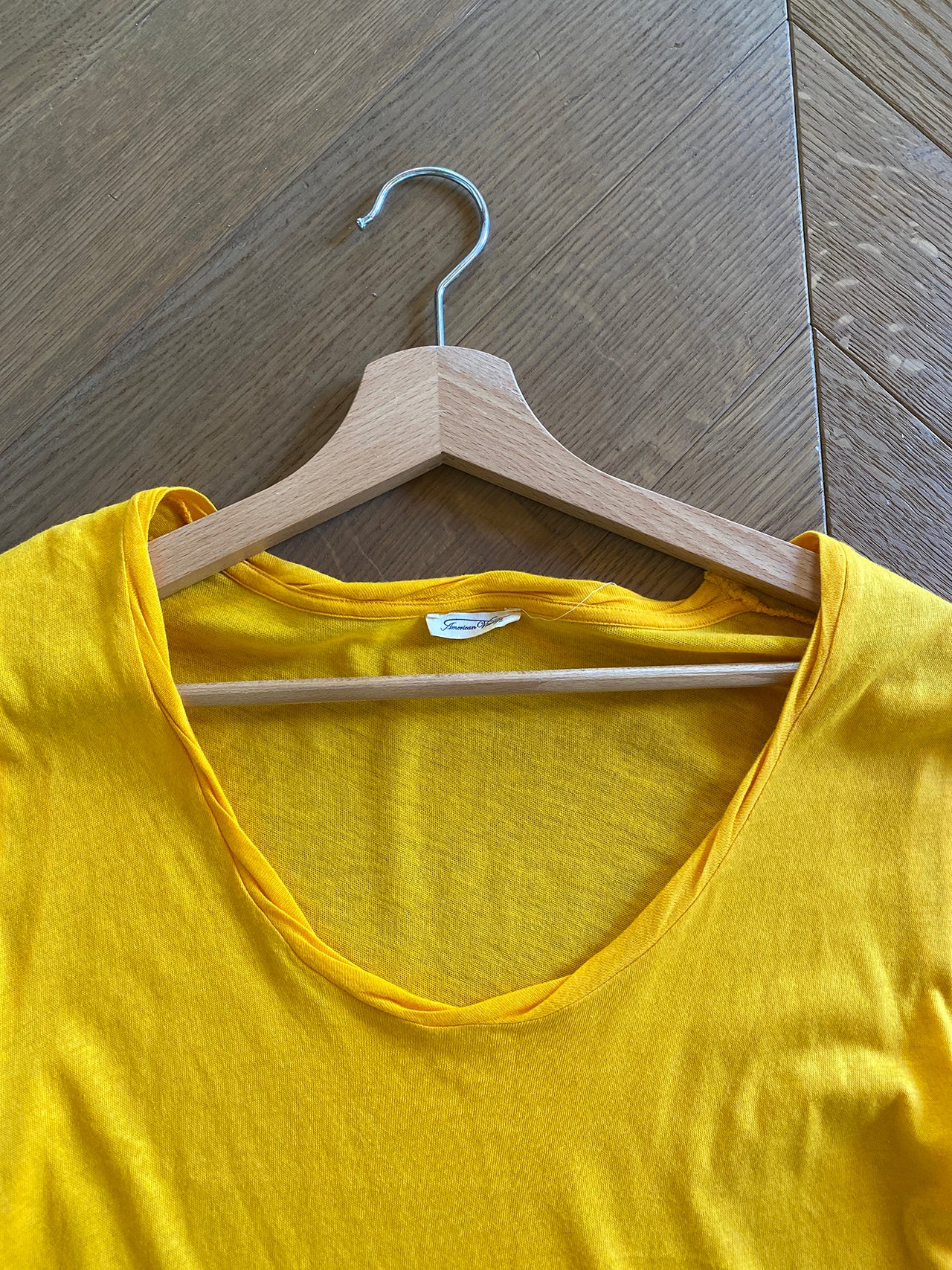 Tee-shirt American Vintage jaune